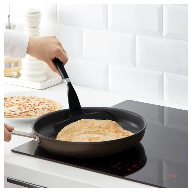 Лопатка IKEA 365+ Hjalte, 32 см, пластик/нержавеющая сталь, черная