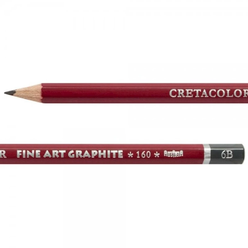 Qrafit karandaş Cretacolor Fine Art Graphite 160 6B, 2.8 mm