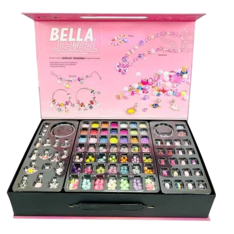 Набор для изготовления украшений Bella 7102, 3800 деталей Набор для изготовления украшений Bella 7102, 3800 деталей