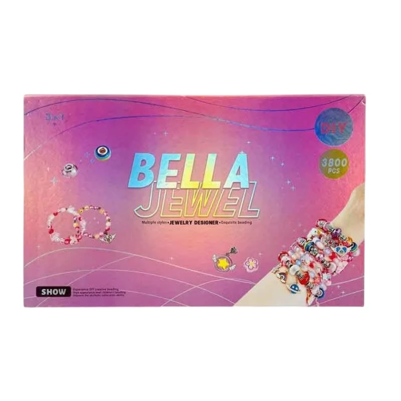 Набор для изготовления украшений Bella 7102, 3800 деталей Набор для изготовления украшений Bella 7102, 3800 деталей