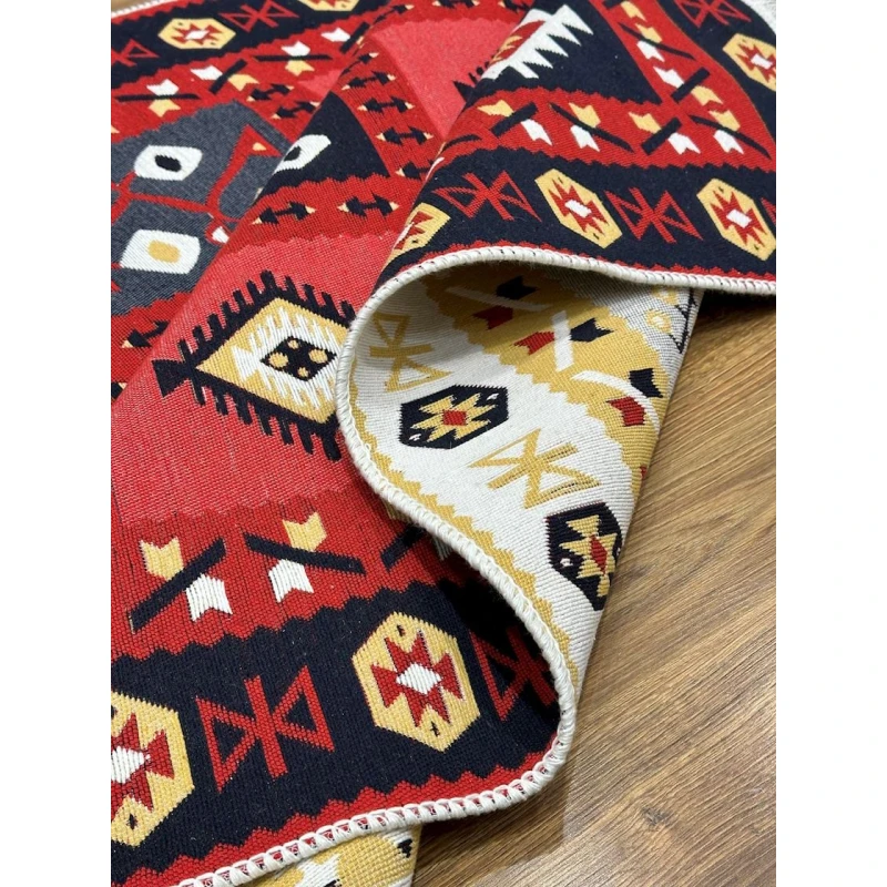 Ковер Natural Halı Arya AR39RED041, 120x180 см, хлопок, красный