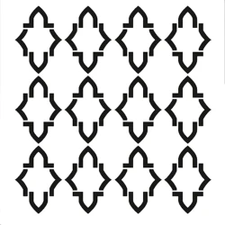 Трафарет Cadence Home Heritage Modern Midi HHMMS-03, 25x25 см