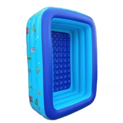 Uşaq üçün şişmə hovuz 150х110х50 sm, göy