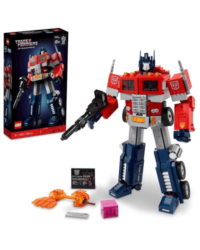 Konstruktor LEGO Icons Optimus Prime 10302, 18+ yaş, 1508 əd
