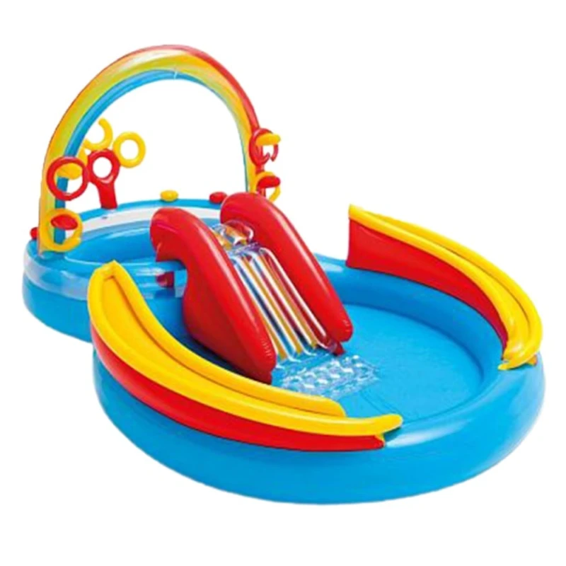 Детский бассейн İntex H57453, разноцветный, 297x193x135 см, 227 л