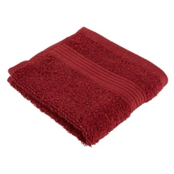 Полотенце для рук JYSK Karlstad By Kronborg, 28x30 см, хлопок, красный