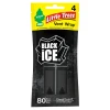 Ароматизатор для автомобиля Little Trees Vent Wrap Black Ice, 4 шт