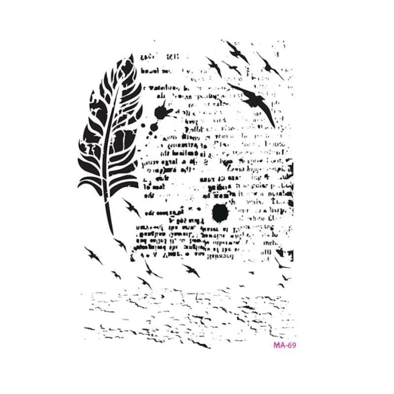 Трафарет Mix Media MA Stencil MA Serie 69, 21х29