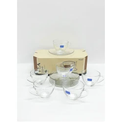 Набор чайный Ocean Cosmo, на 6 персон, 12 шт, 200 мл, прозрачный