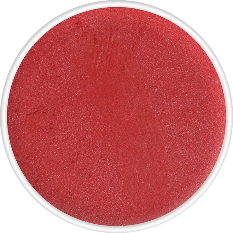 Аквагрим глянцевый прессованный в запасном блоке Kryolan Aquacolor Interferez 01140, оттенок 080G красный, 4 мл