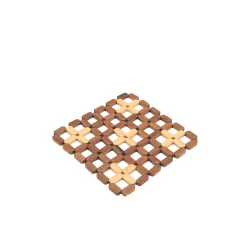 Подставка под горячее HMSD_K574, 14x14 см, коричневая Подставка под горячее HMSD_K574, 14x14 см, коричневая