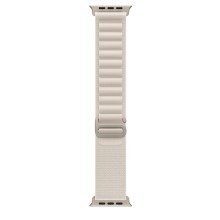 Kəmər Apple Alpine Loop Apple Watch 49mm Medium üçün Starlight (MQE63ZM/A)