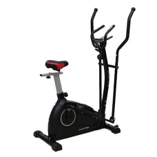 Eliptik trenajor Elevate, 92x50x152 sm, qara