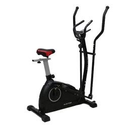 Эллиптический тренажер Elevate, 92x50x152 см, черный