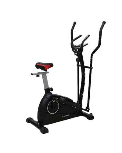 Eliptik trenajor Elevate, 92x50x152 sm, qara
