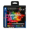 Набор фломастеров Staedtler Pigment Arts Multi Ink, 12 шт Набор фломастеров Staedtler Pigment Arts Multi Ink, 12 шт