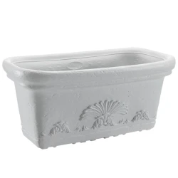 Горшок Di Martino Flora F6030W, 60x30x28 см, белый