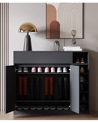 Ayaqqabı üçün tumba Ev Plus 12116092, LDSP, 120x30x100 sm