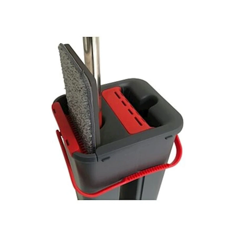 Ведро с отжимом со шваброй 5Five, моп 2 шт, 4л Ведро с отжимом со шваброй 5Five, моп 2 шт, 4л