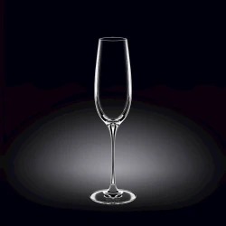 Набор бокалов для шампанского Wilmax WL‑888048/2C, 260 мл, хрусталь прозрачный, 2 шт Набор бокалов для шампанского Wilmax WL‑888048/2C, 260 мл, хрусталь прозрачный, 2 шт