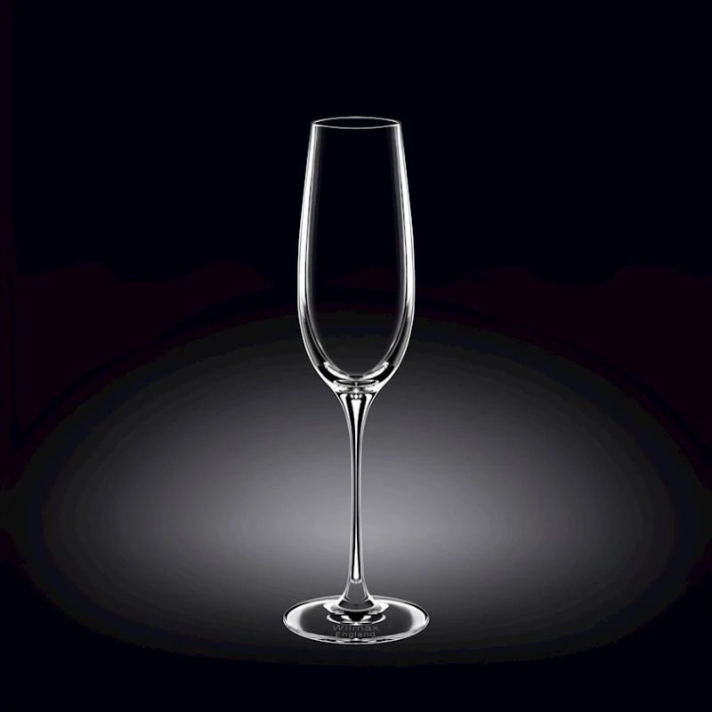 Набор бокалов для шампанского Wilmax WL‑888048/2C, 260 мл, хрусталь прозрачный, 2 шт Набор бокалов для шампанского Wilmax WL‑888048/2C, 260 мл, хрусталь прозрачный, 2 шт