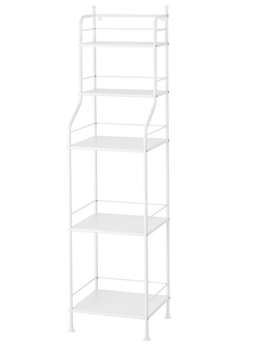 Stellaj IKEA Frosjon, polad, ağ, 40x156 sm
