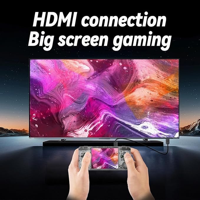 Ретро-консоль Anbernic RG28XX Black Transparent Ретро-консоль Anbernic RG28XX Black Transparent