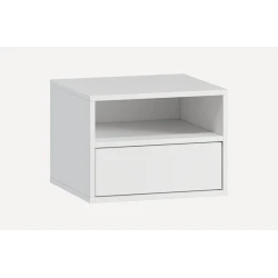 Тумба Nordik 12115561, ЛДСП, белый, 44x40x32 см