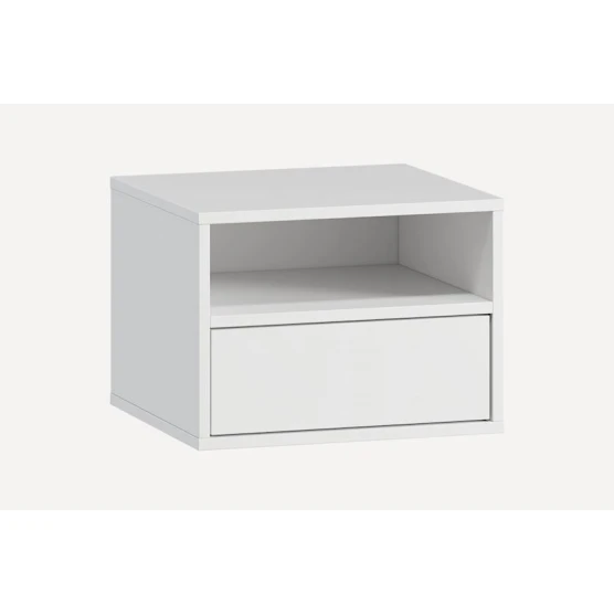 Тумба Nordik 12115561, ЛДСП, белый, 44x40x32 см Тумба Nordik 12115561, ЛДСП, белый, 44x40x32 см