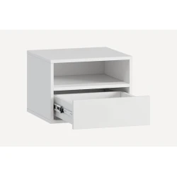 Тумба Nordik 12115561, ЛДСП, белый, 44x40x32 см