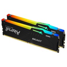 Operativ yaddaş Kingston Fury Beast RGB DDR5 16GB 6000MHz CL40