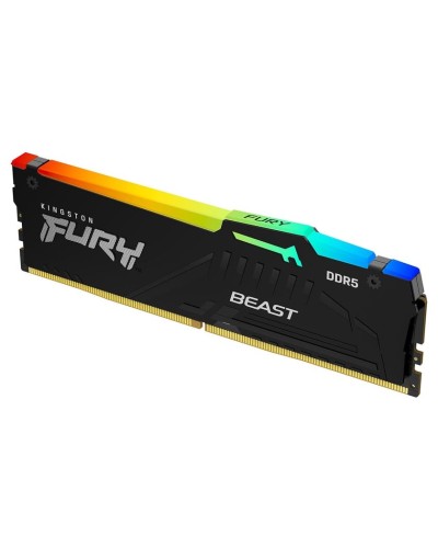 Operativ yaddaş Kingston Fury Beast RGB DDR5 16GB 6000MHz CL40