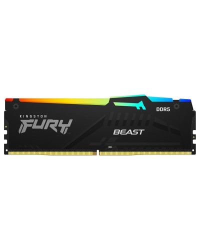 Operativ yaddaş Kingston Fury Beast RGB DDR5 16GB 6000MHz CL40