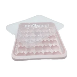 Контейнер Bee Home AK681, 30 шт, прозрачный/розовый