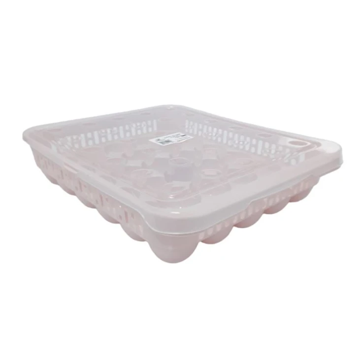 Контейнер Bee Home AK681, 30 шт, прозрачный/розовый