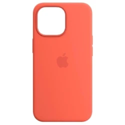 Çexol Silicone iPhone 12 Pro Max üçün Orange