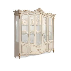 Буфет Slonimmebel Eliza 5, 244.5х253.8х55 см, кремовый Буфет Slonimmebel Eliza 5, 244.5х253.8х55 см, кремовый