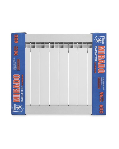 Radiator Mirado 510, 10 bölmə