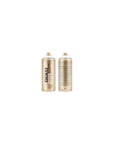 Akril sprey boya Montana Gold, Shock Color, S9100 White, 400 ml
