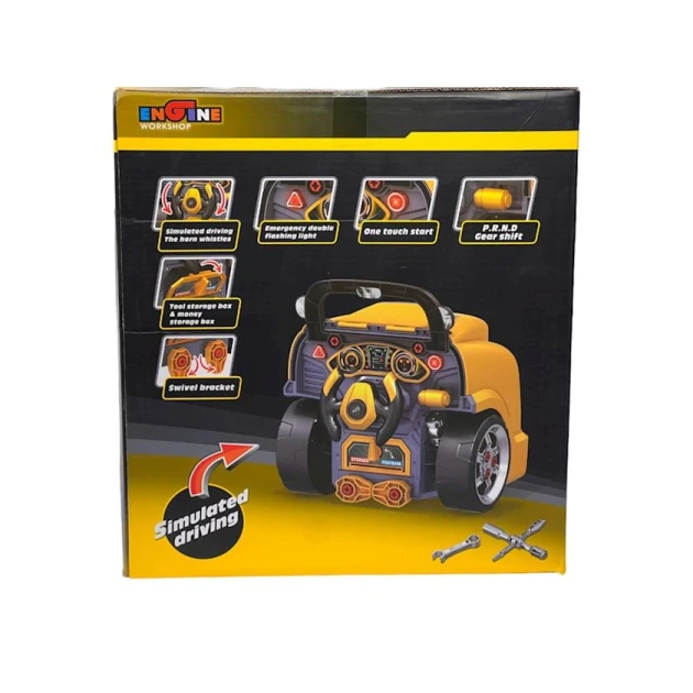 Набор инструментов D001-1 Motor Car Engine, 3+ лет