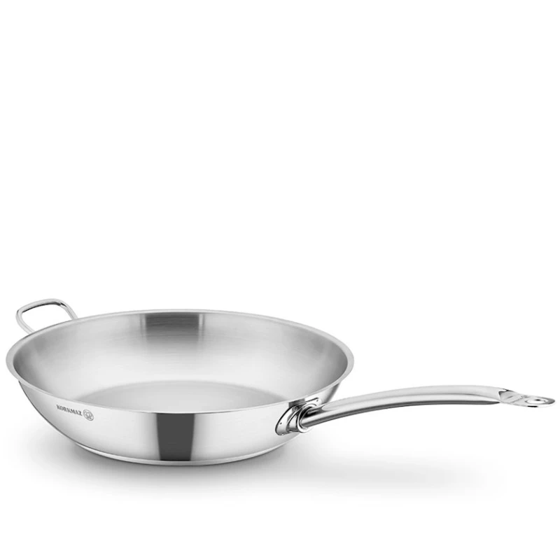 Сковорода Korkmaz Proline A1178, нержавеющая сталь, 36x7.5 см, 6 л