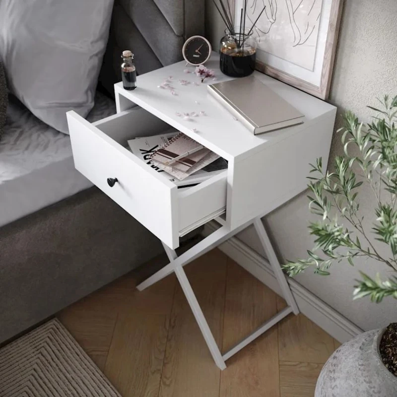 Тумба 3563_LoftValetWWhite, 40x30x65 см, белая