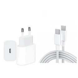 Adapter 35 W + kabel Type-C to Type-C White