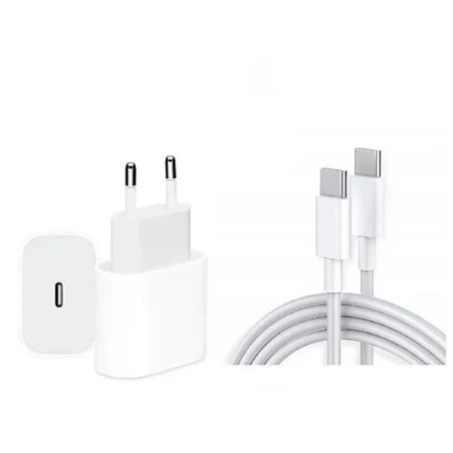 Adapter 35 W + kabel Type-C to Type-C White