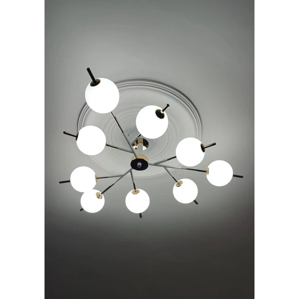 Люстра 7766, серебристая Люстра 7766, серебристая