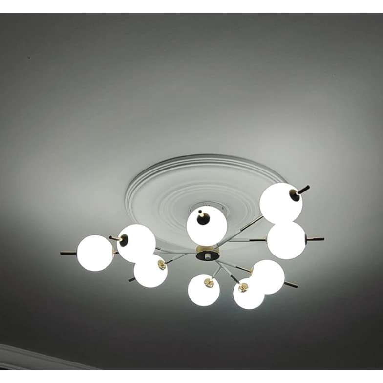 Люстра 7766, серебристая Люстра 7766, серебристая