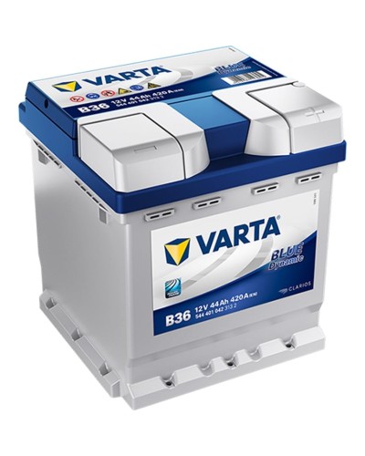 Avtomobil akkumulyatoru Varta 44Ah 420A R+ - VARTA B36 44 AH R+