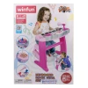 Детский синтезатор Winfat Keyboard Rock Star Set, пластик, с микрофоном, 45x10x60 см, 3+ лет Детский синтезатор Winfat Keyboard Rock Star Set, пластик, с микрофоном, 45x10x60 см, 3+ лет