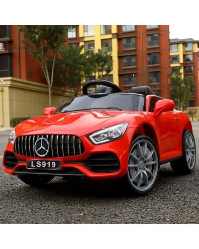 Uşaq elektrik avtomobili Sundays Mercedes LS919, qırmızı