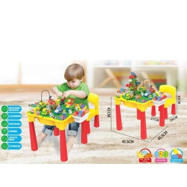 Konstruktor-oyun stolu Dublo Tp_2005798000001, 67 element